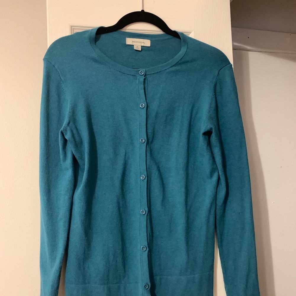 Target Teal cardigan